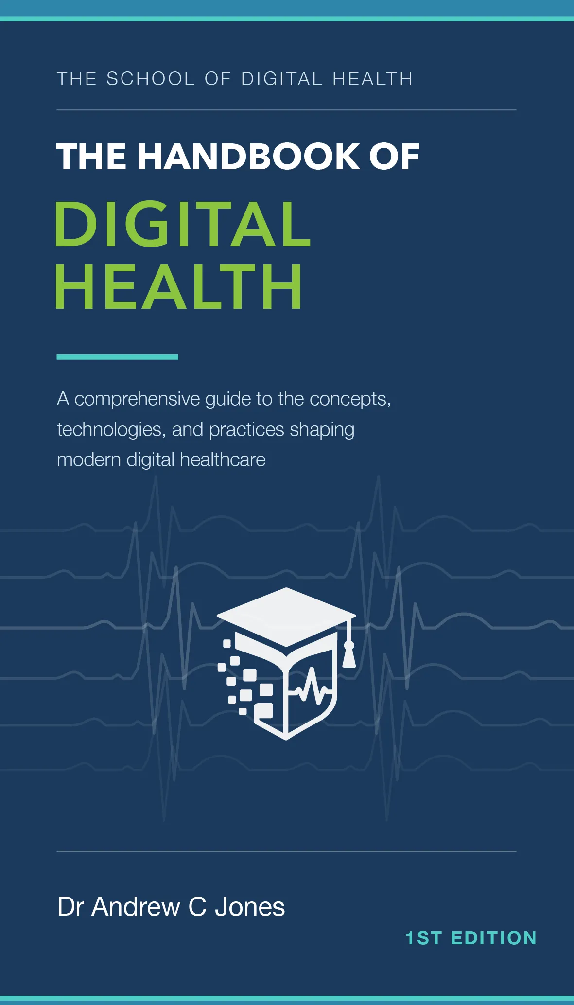 Book cover of the Handbook of Digital Health